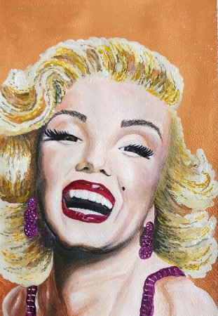Schilderij Marilyn Monroe
