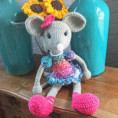 Knuffel Bella muis